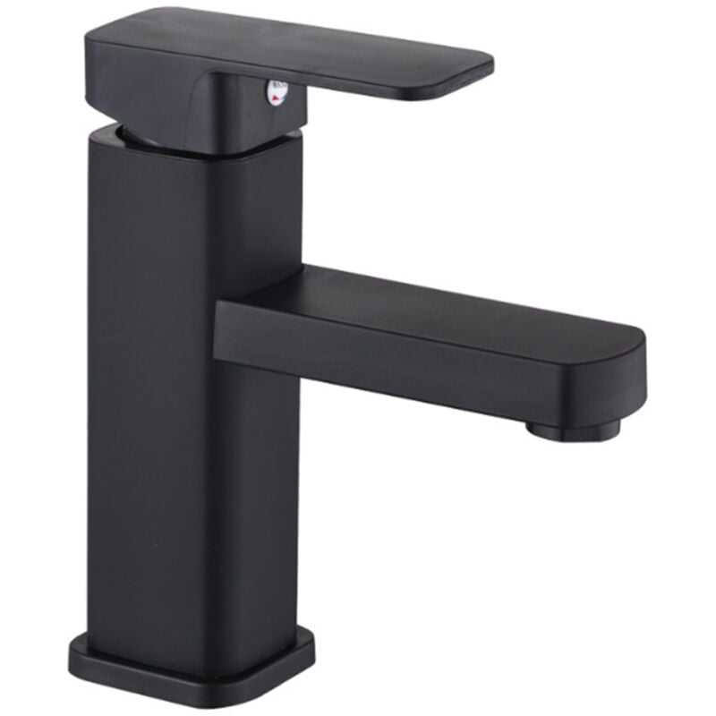 Robinet de salle de bain standard EU robinet de lavabo peintre Noir