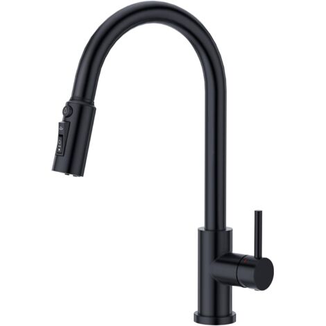 Robinet de cuisine 3 voies avec douchette
