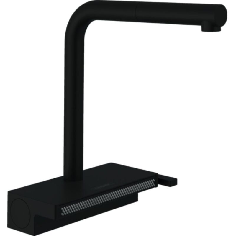 Hansgrohe - Robinet de cuisine avec douchette Aquno Select M81 250 2 jets noir mat