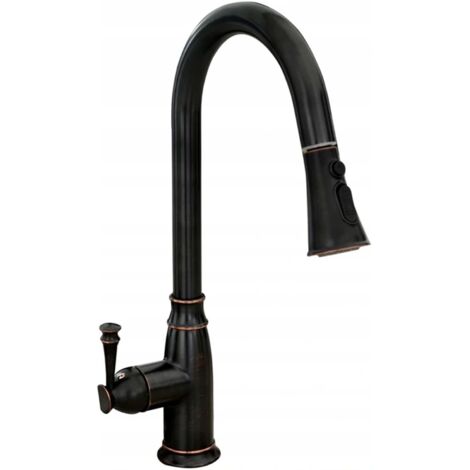 ROBINET DE CUISINE DÉCO NOIR WIPE SKU REA-B0182