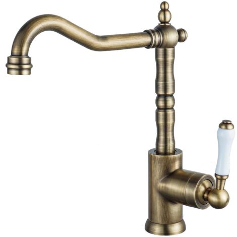 Robinet de cuisine en laiton 025 en laiton bronze brossé collection Artemis