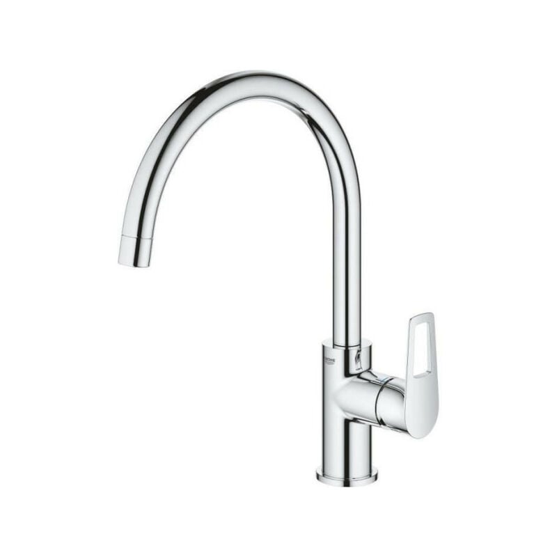 Robinet de cuisine évier monocommande bauloop bec haut pivotant Grohe 31368001