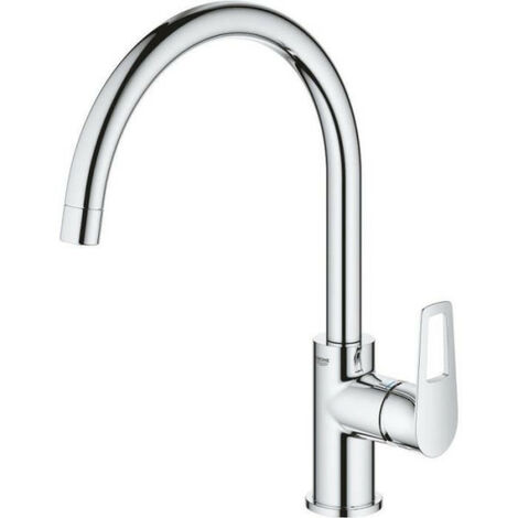 Robinet de cuisine évier monocommande BAULOOP bec haut pivotant - GROHE – 31368001