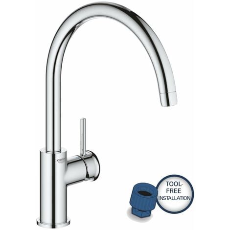 Robinet de cuisine GROHE Start Classic Quickfix chromé