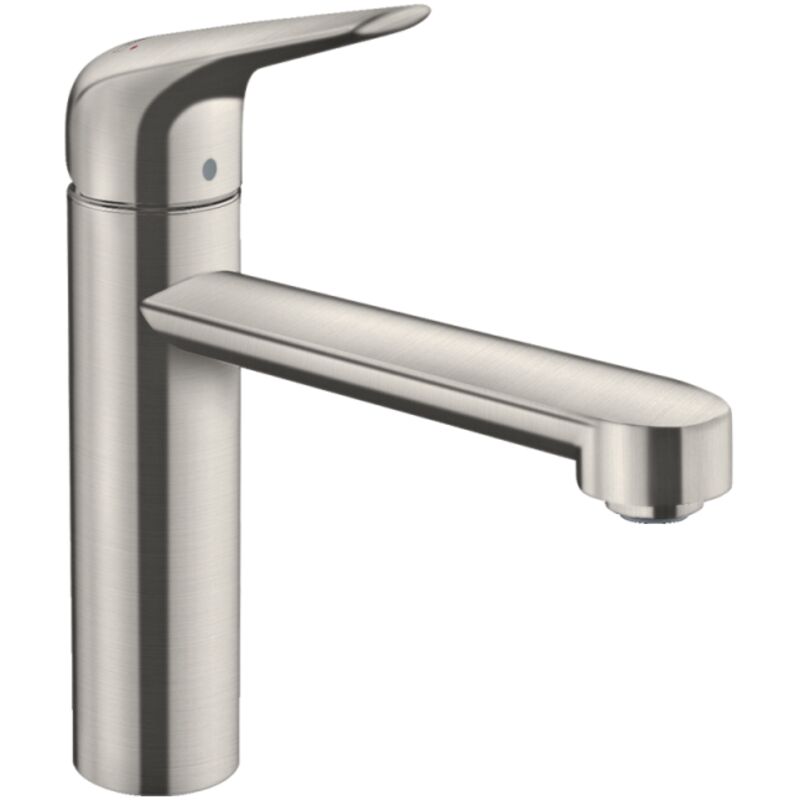 Robinet de cuisine HANSGROHE Focus M42 120 aspect acier inox