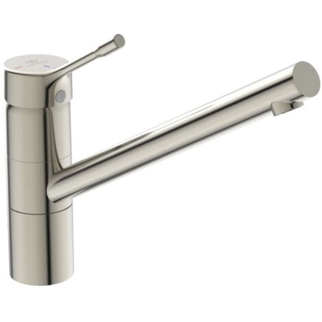 Robinet de cuisine IDEAL STANDARD Ceralook gris orage