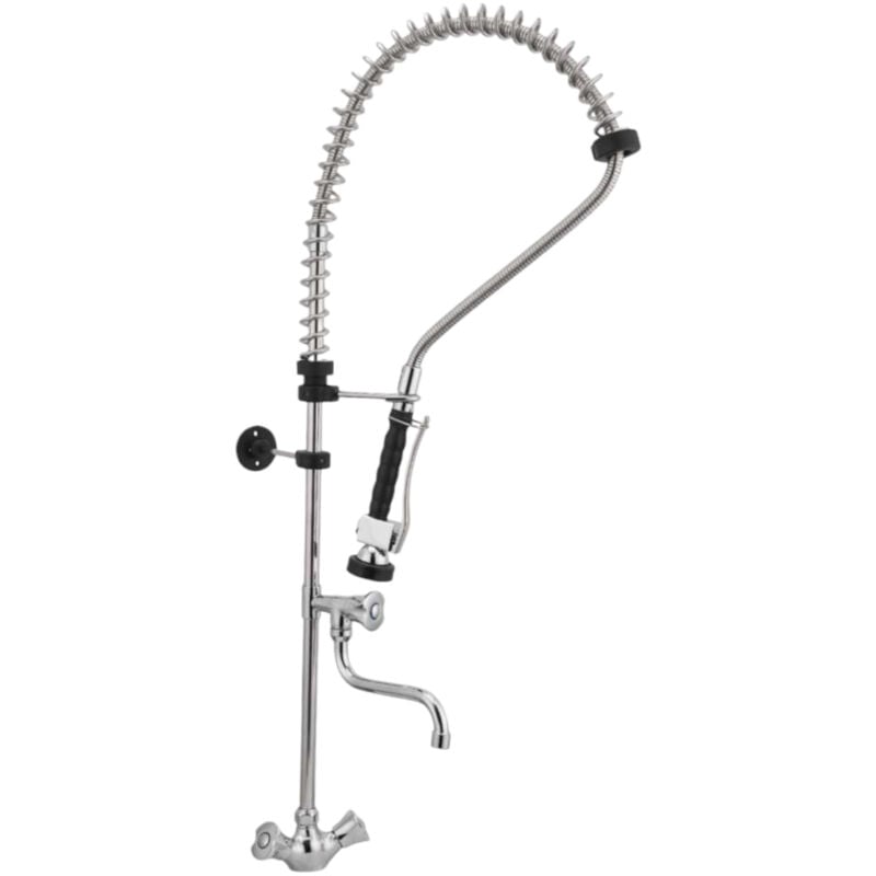 Bagnoclic - Robinet de cuisine industriel professionnel complet en laiton