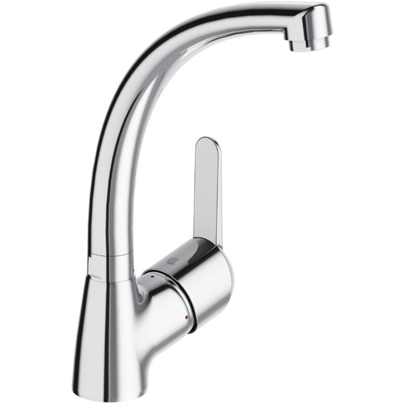 Jacob Delafon - Robinet de cuisine Scoop chromé