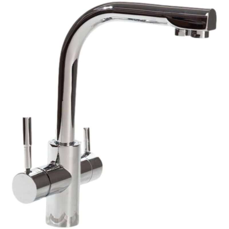 Robinet De Cuisine Mitigeur 3 Voies Forum Chromé