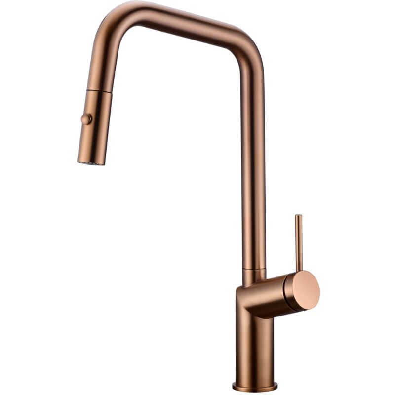 GCE024/ORC bonn Grifería De Cocina Color Oro Rosa Cepillado - ref: GCE024/ORC - Imex