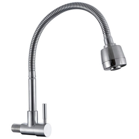 Robinet de cuisine mural 360 rotatif