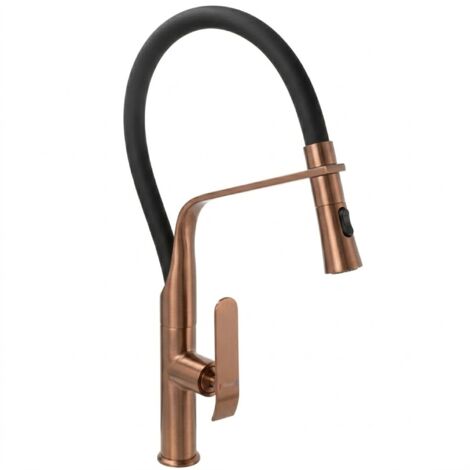 Robinet De Cuisine Rea Castor Black