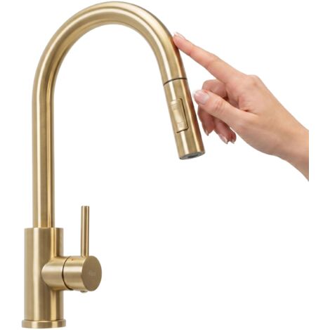 Robinet De Cuisine Rea Fresh Touch Brush Gold