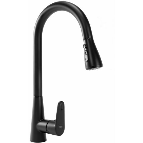 ROBINET DE CUISINE REA MILD BLACK MAT