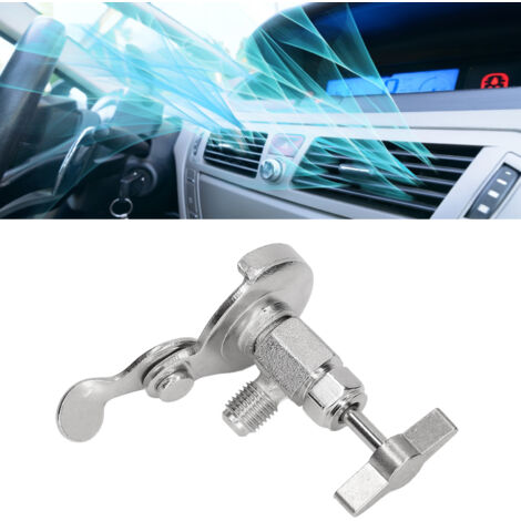 Robinet de Dépense pour Canettes de Gaz Refroidissement R134A, avec Ouverture de Bouteille et Connexion SAE 1/4, pour R12, R22, R134A en PVC Cuivre