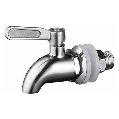 Robinet de distributeur de boissons en acier inoxydable de remplacement pour distributeur de jus de boissons