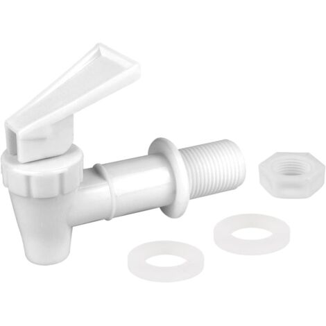 Robinet de distributeur de boissons, pièces de rechange pour distributeur d'eau (1 pièce, blanc)
