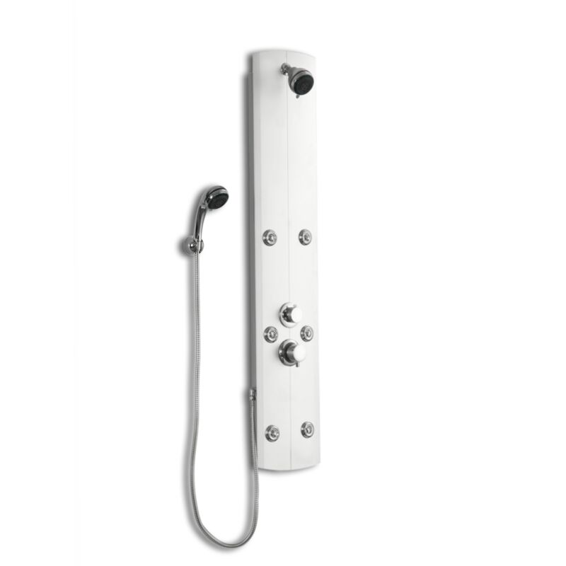 Colonne de douche hydromassante en pvc modèle Pascua