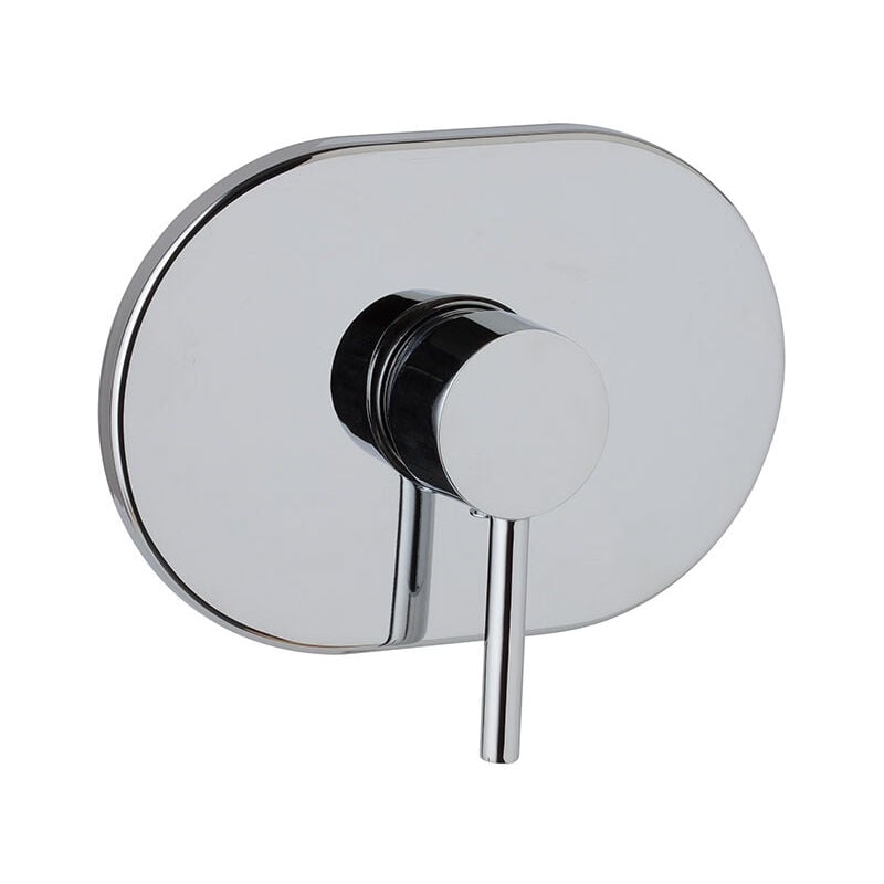 Robinet de douche encastré chromé