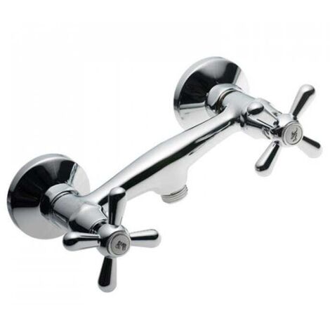 Robinet De Douche Externe De Style Rétro Avec Deux Poignées Série Narciso