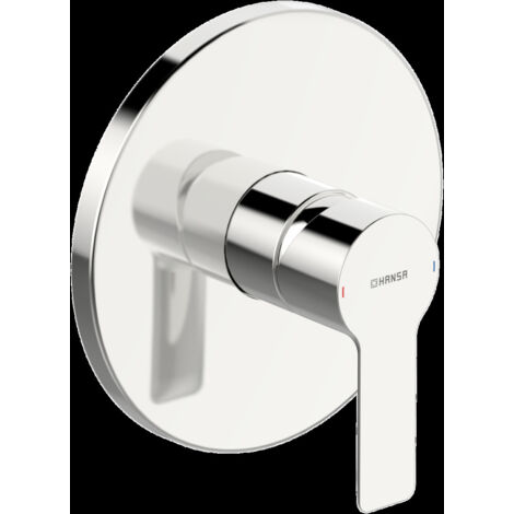 Robinet de douche HANSA HANSALIGNA, set de finition, encastré,
