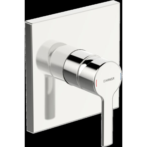Robinet de douche HANSA HANSARONDA, kit de montage final,
