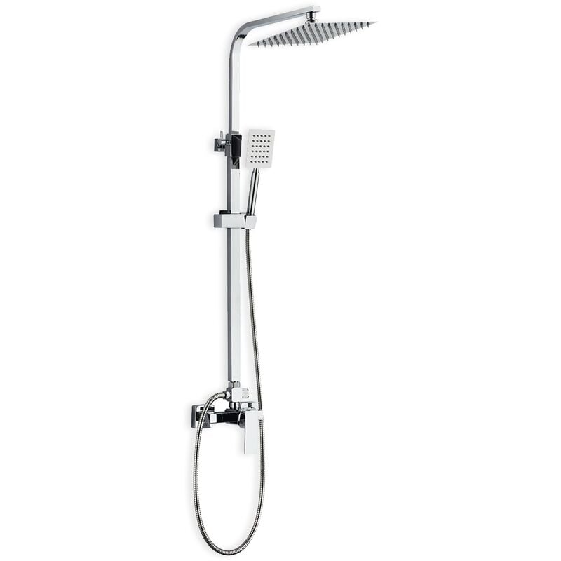 Ensemble de douche extensible en acier inoxydable RY-S018+M008 avec mitigeur à levier unique