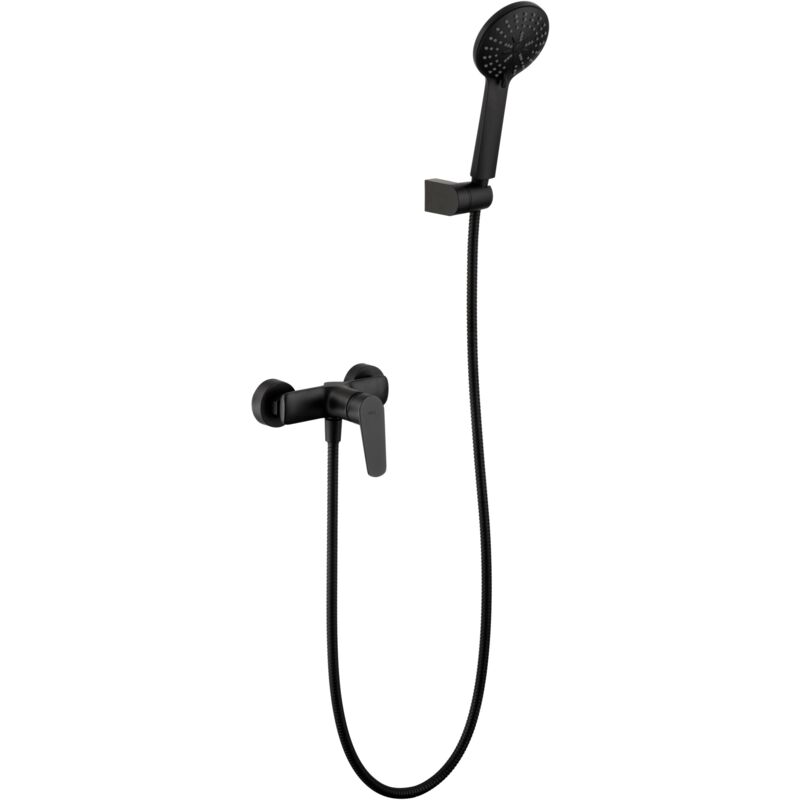 IMEX BDZ044-5NG BÉLGICA Grifo de Ducha Negro Mate - ref: BDZ044-5NG