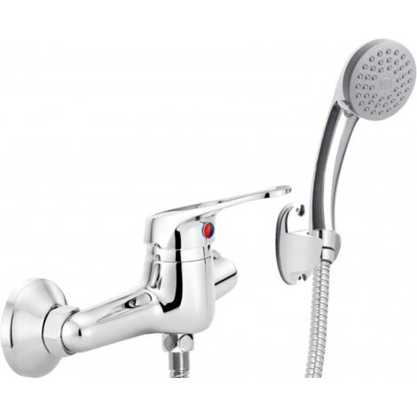 Robinet de douche mural avec ensemble de douche BYU041M 5907650801061