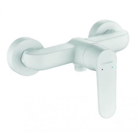 Robinet de douche mural Dima blanc