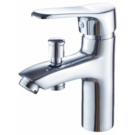 Robinet de douche robinet monotrou à double usage chaud et froid Alliage