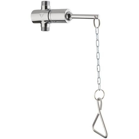 Robinet de douche temporisé avec commande à chaînette MODERN Series Idral 09030/1S  Chromé - Laiton