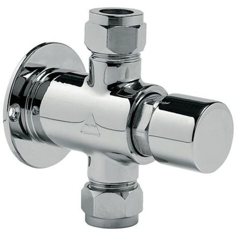 ROBINET DE DOUCHE TEMPORISE CHROME RH - DESIGN