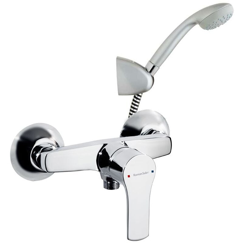 Robinet de douche/baignoire 1808 vp titanium - ramón soler