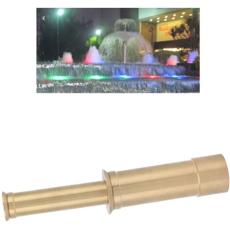 Robinet de Fontaine pour Bassin, Trumpet Double Étage en Cuivre, G1 Femelle