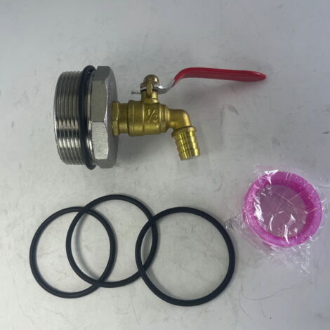 Robinet de fût en laiton de 2 pouces avec joint EPDM pour fût de 55 gallons - XinHan