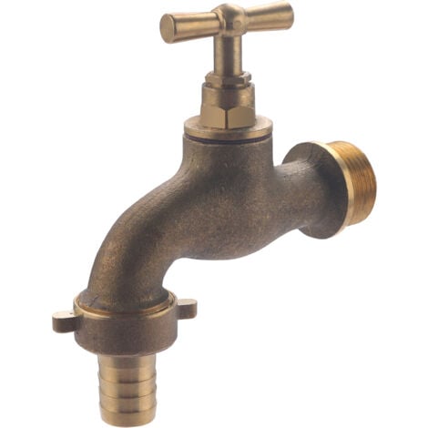 Robinet de jardin à clapet avec raccord au nez  NOYON & THIEBAULT M20x27 (3/4)- M20x27 (3/4)- Ø15