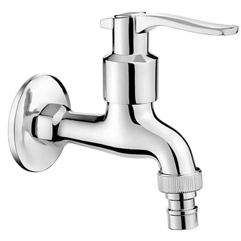 Robinet de Jardin en Massif Vintage Fixé au Mur Filetage G1 / 2 pour Piscine Lavabo Evier de Cuisine