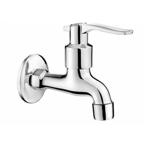 Robinet de Jardin en Massif Vintage Fixé au Mur Filetage pour Piscine Lavabo Evier de Cuisine