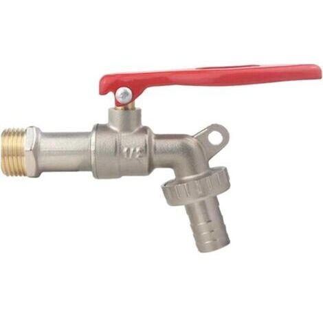 Robinet de jardin verrouillable à bille pour extérieur