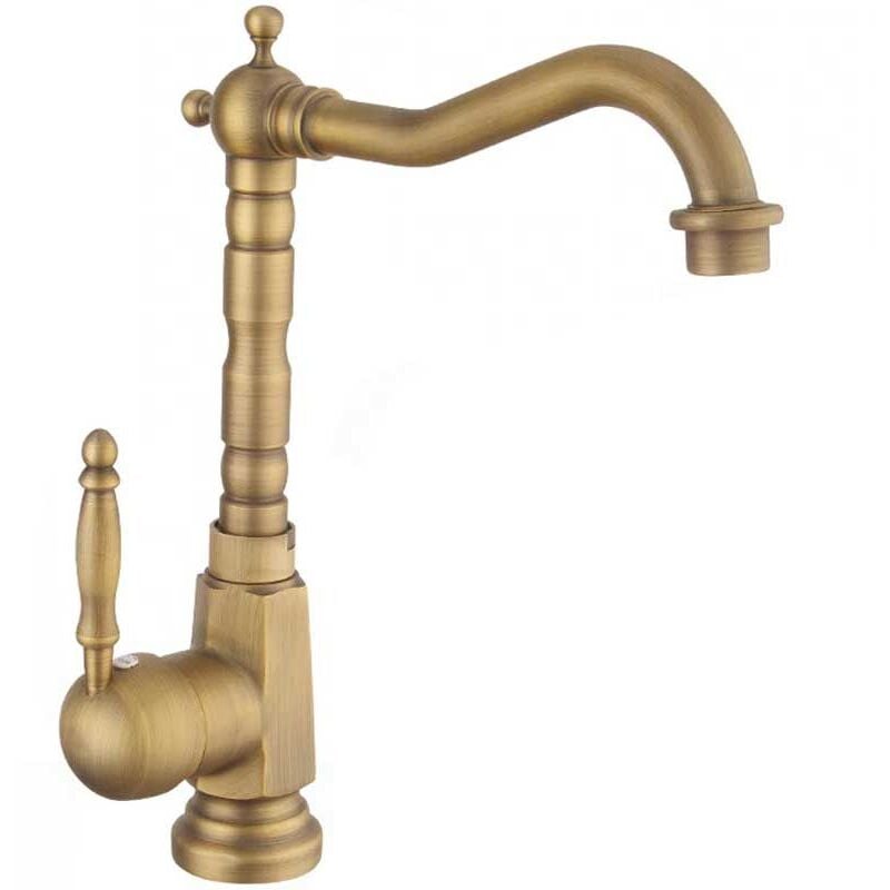 Robinet de lavabo bona old gold high