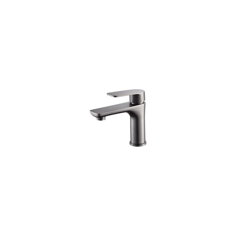Alovez - Robinet de Lavabo Cascade avec Tuyau de 60 cm - Finition Nickel Brossé