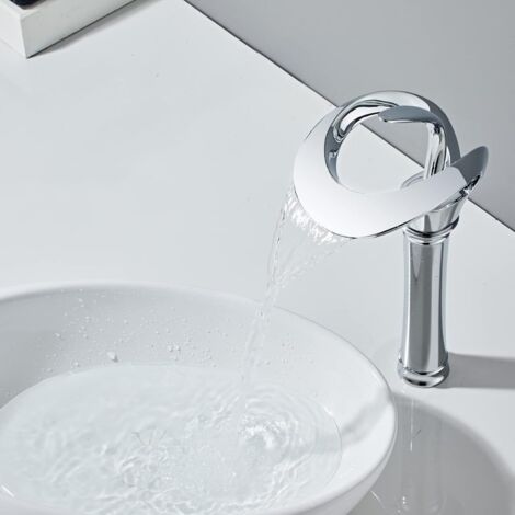 Robinet de lavabo cascade - Design élégant