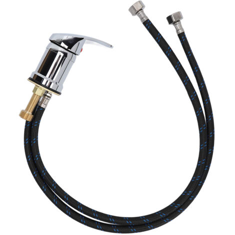Robinet de Lavabo de Salon Professionnel avec Flexible pour Bassin à Shampoing