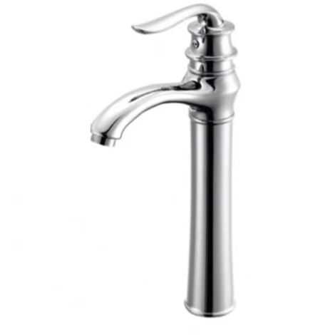 Robinet de lavabo de style ancien européen, eau chaude et froide, style rétro, lavabo, lave-mains, robinet doré anti-éclaboussures