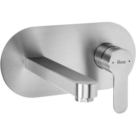 Robinet De Lavabo Dissimulé Rea Arcos Brush Nickel