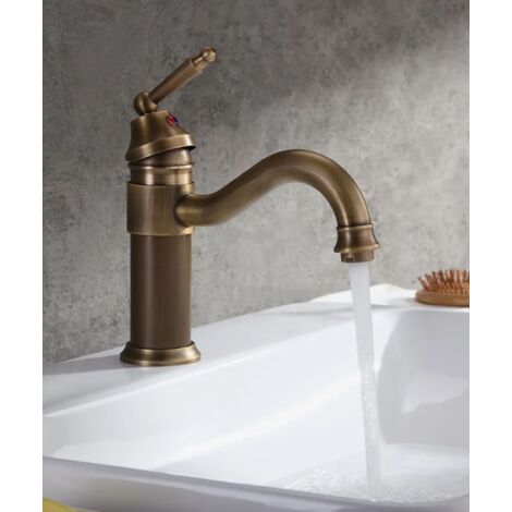 Robinet de lavabo en bronze - Rome