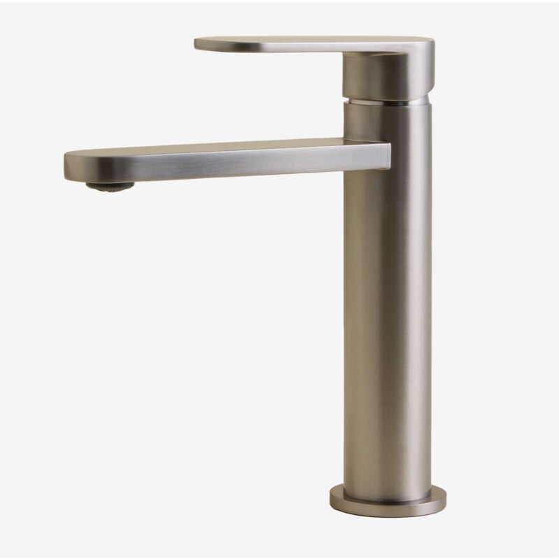Robinet de lavabo en laiton Alameda SKLUM Gris Chromé ↑20 cm