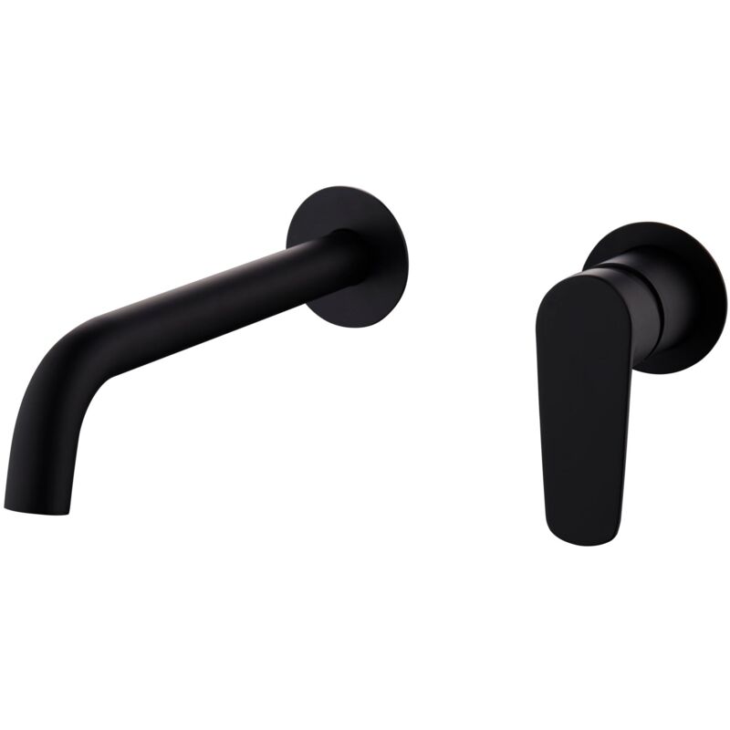 Imex - GLZ044/NG bélgica Grifo de Lavabo Empotrado Negro Mate - ref: GLZ044/NG