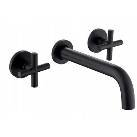 ROBINET DE LAVABO ENCASTRÉ REA EXIT BLACK MAT
